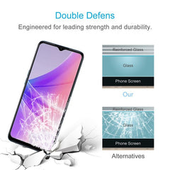 OPPO A77 5G / A57 5G Screen Protector Tempered Glass Case friendly - Clear