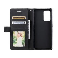 OPPO Find X5 Lite Case PU Leather Secure Flip Wallet - Black