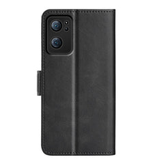 OPPO Find X5 Lite Case Made With PU Leather and TPU - Black