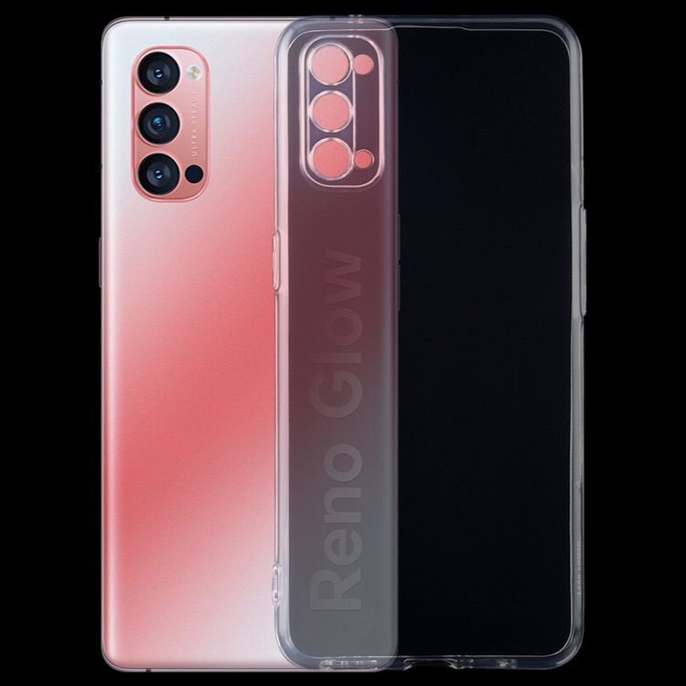 OPPO Reno 4 Pro Case Shockproof Protective - Transparent