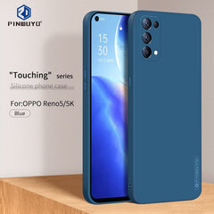 OPPO Reno5, Reno5 K, Find X3 Lite Case PINWUYO Soft TPU - Blue