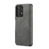 Samsung Galaxy A53 5G Case DG.MING Secure Flip Wallet - Grey