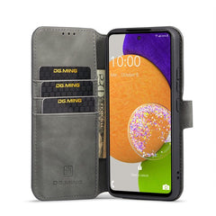 Samsung Galaxy A53 5G Case DG.MING Secure Flip Wallet - Grey