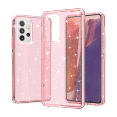 Samsung Galaxy A53 Case Shockproof Glitter Powder - Pink