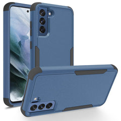 Samsung Galaxy S21 FE Case Armor Heavy Duty - Blue Black