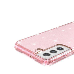 Samsung Galaxy S22 Case Shockproof TPU Glitter - Pink