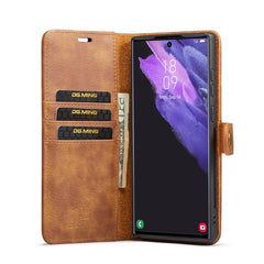 Samsung Galaxy S22 Ultra Case DG.MING Detachable Brown