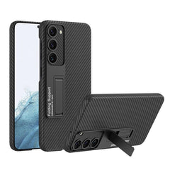 Samsung Galaxy S23 5G Case GKK Shockproof Carbon Fiber - Black