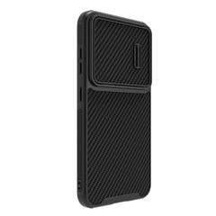 Samsung Galaxy S23 5G Case NILLKIN Synthetic Fiber Camshield - Black