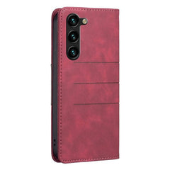 Samsung Galaxy S23 Plus 5G Case PU Leather Wallet - Red