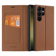 Samsung Galaxy S23 Ultra 5G Case DUX DUCIS Skin X2 - Brown