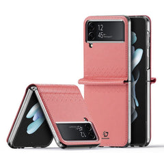 Samsung Galaxy Z Flip 4 Case DUX DUCIS Bril Series Shockproof - Pink