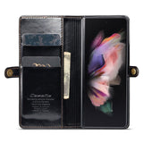 Samsung Galaxy Z Fold 3 5G Case PU Leather - Black