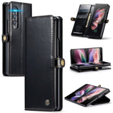 Samsung Galaxy Z Fold 3 5G Case PU Leather - Black