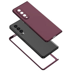 Samsung Galaxy Z Fold 4 5G Case Slim Design Protective - Wine Red