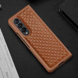 Samsung Galaxy Z Fold 4 Case DUX DUCIS Venice Series Shockproof - Brown