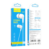 Earphones With Mic HOCO M97 White