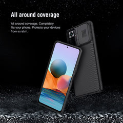 Xiaomi Redmi Note 10 Pro Case NILLKIN CamShield Pro - Black