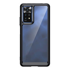 Xiaomi Redmi Note 11 4G Case Made With Acrylic and TPU - Black