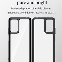 Xiaomi Redmi Note 11 4G Case Made With Acrylic and TPU - Black